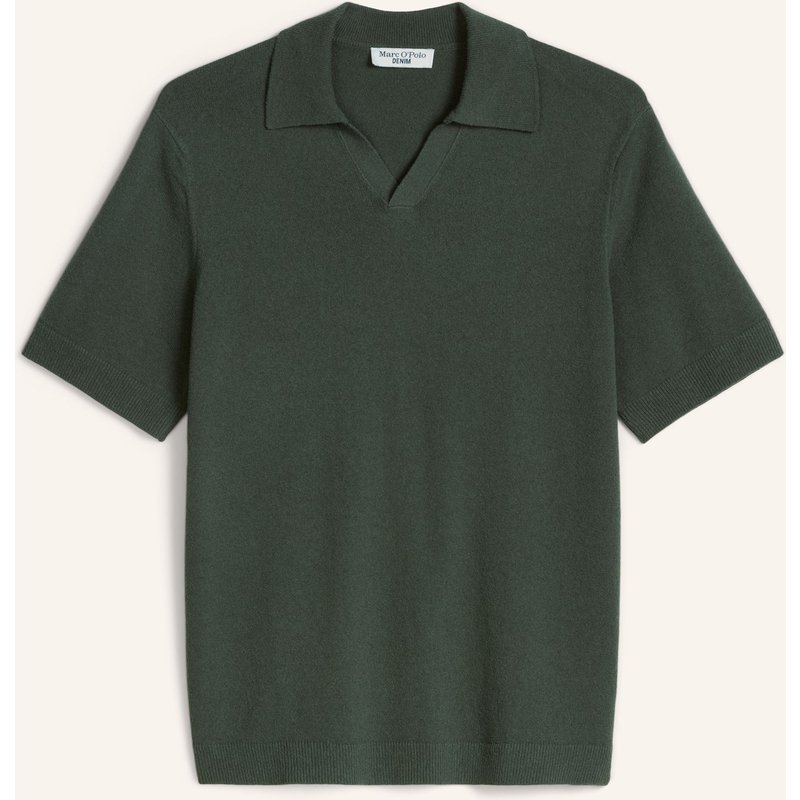 Marc O'polo Denim Strick-Poloshirt gruen