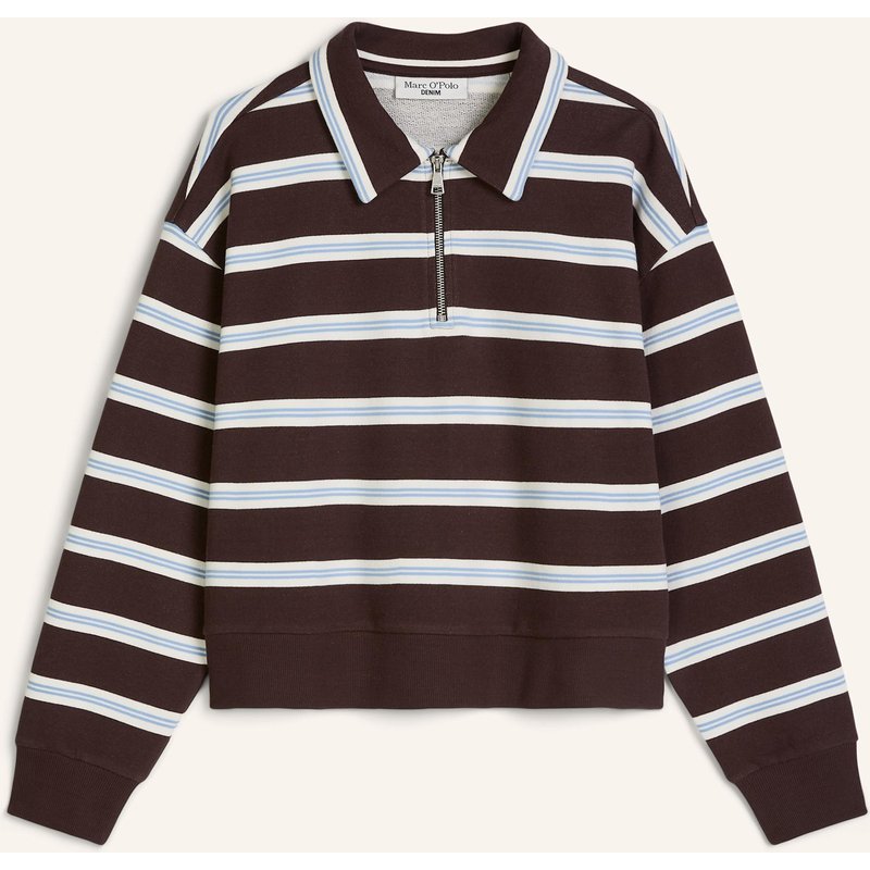 Marc O'polo Denim Polo-Sweatshirt braun