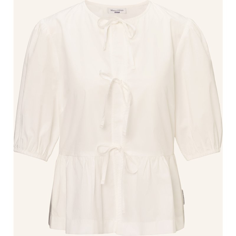 Marc O'polo Denim Bluse weiss