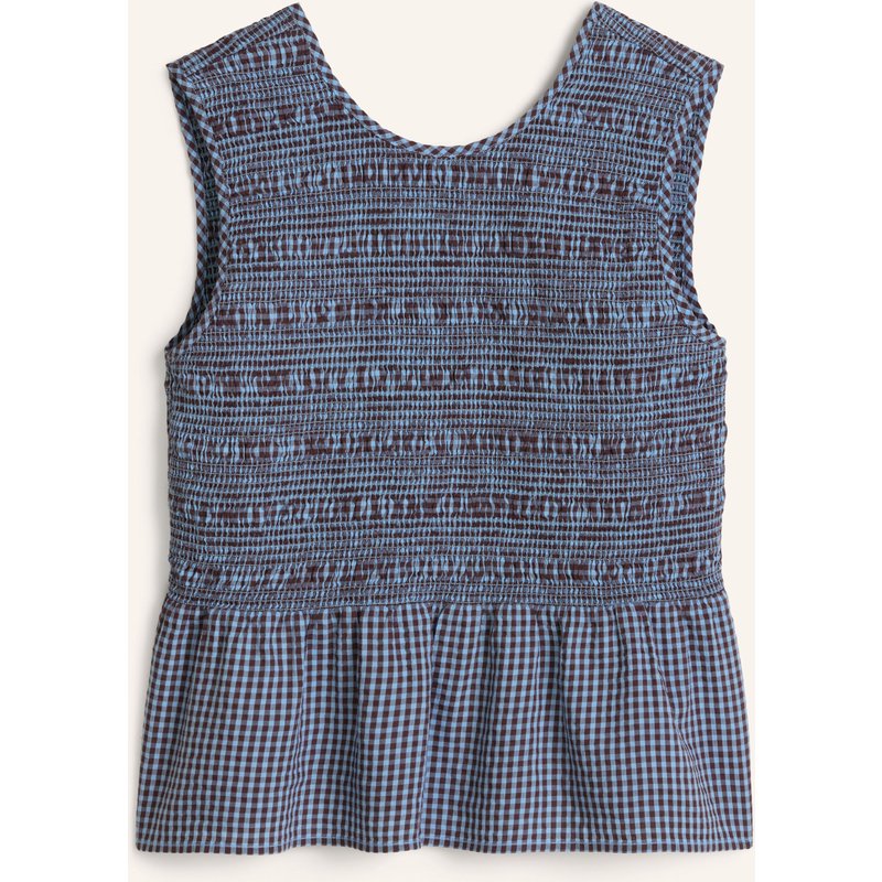 Marc O'polo Denim Peplum-Top blau