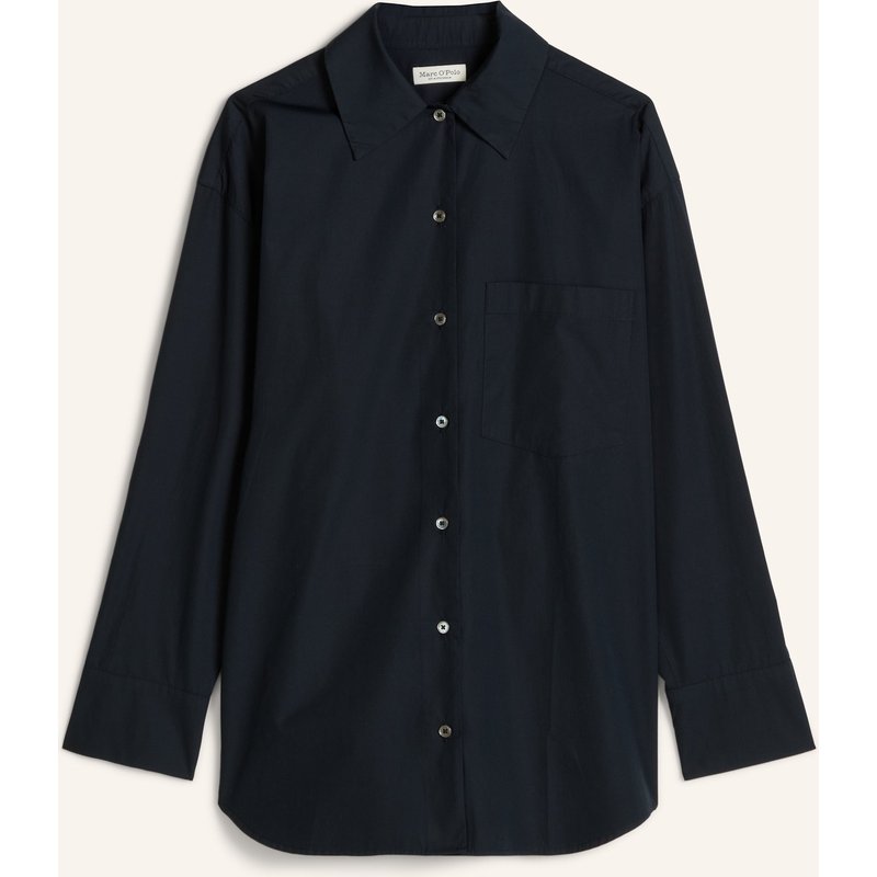 Marc O'polo Boyfriend-Bluse blau