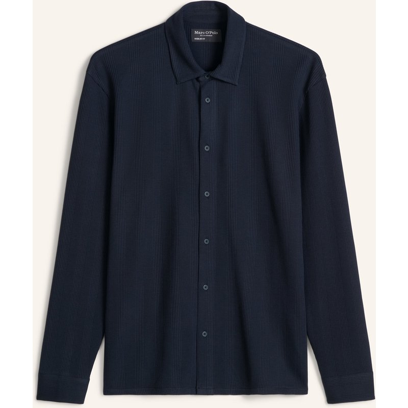 Marc O'polo Jerseyhemd blau