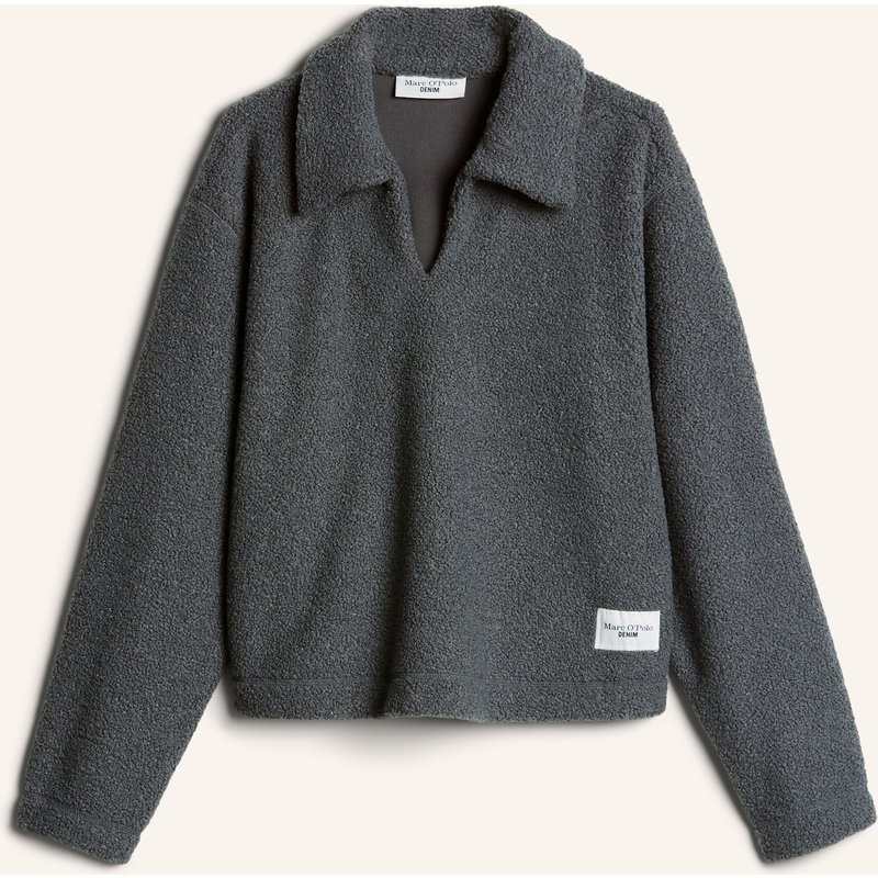 Marc O'polo Denim Teddy-Sweatshirt grau