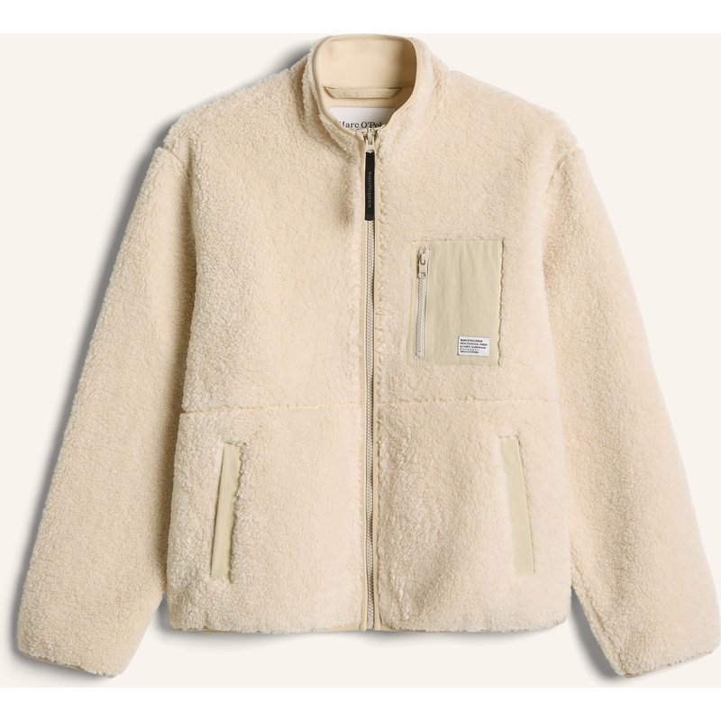 Marc O'polo Denim Teddyjacke beige