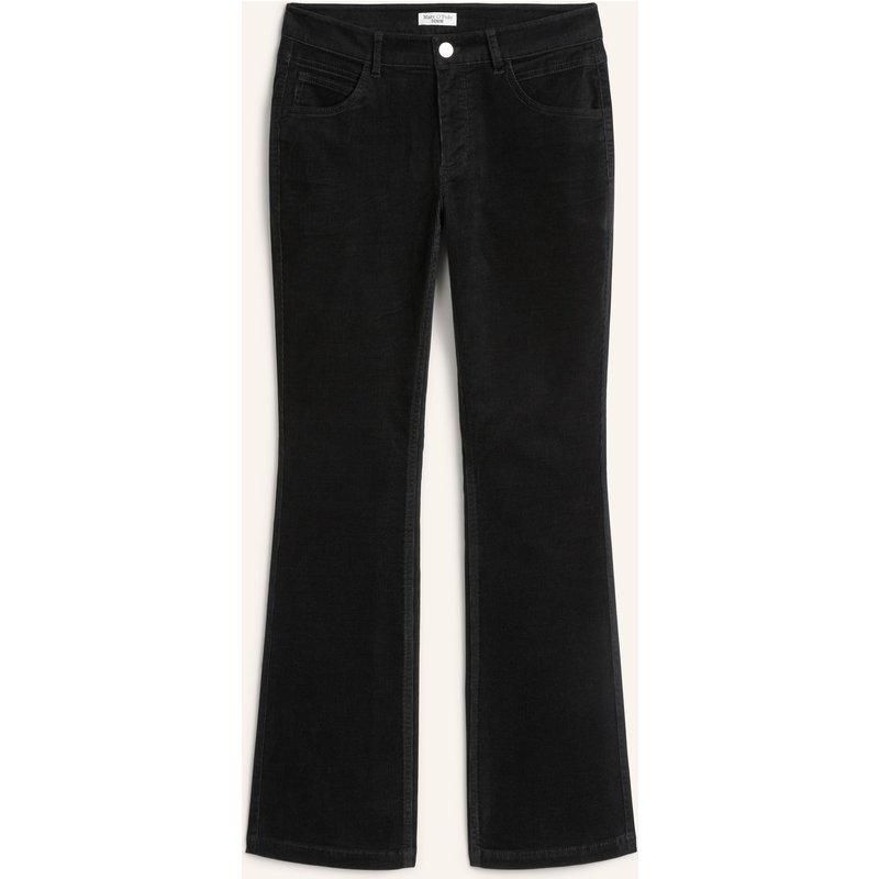 Marc O'polo Denim Cordhose Model Nella Bootcut schwarz