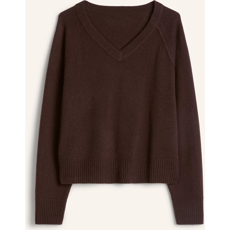 Marc O'polo Denim V-Neck-Pullover braun
