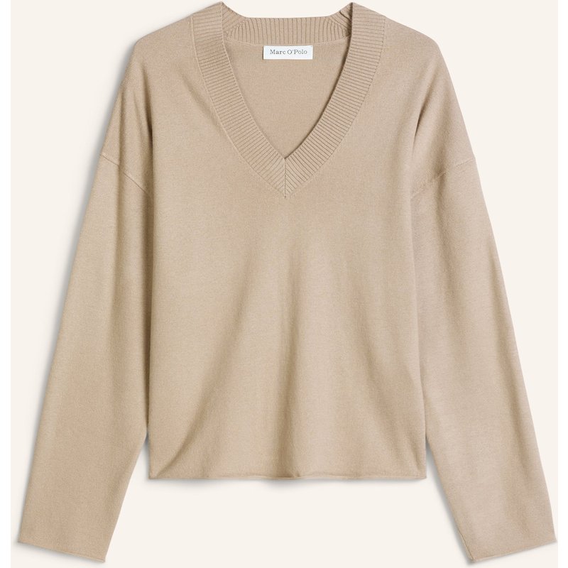 Marc O'polo V-Neck-Pullover beige