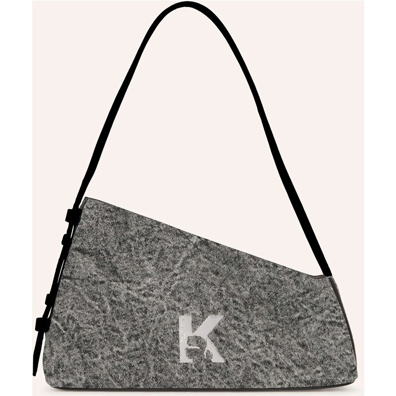 Karl Lagerfeld Jeans Schultertasche schwarz