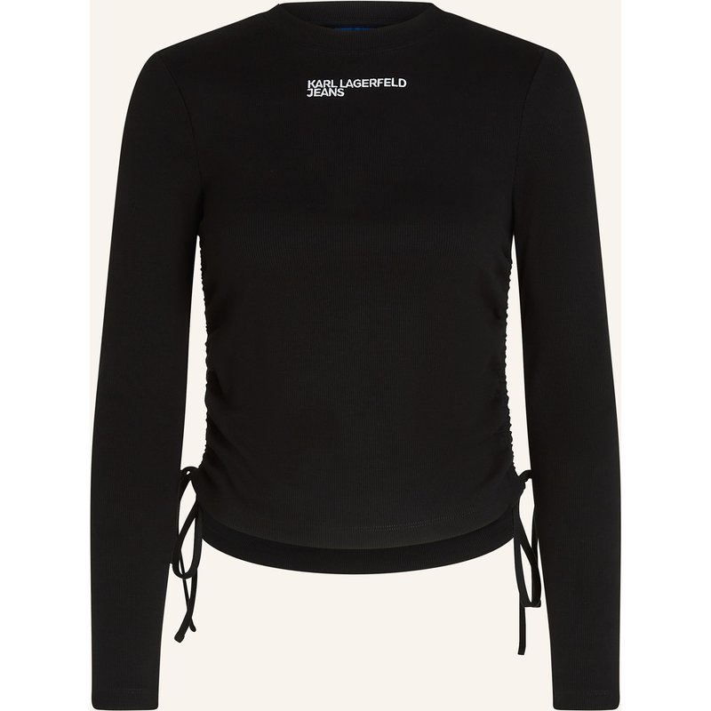 Karl Lagerfeld Jeans Top schwarz