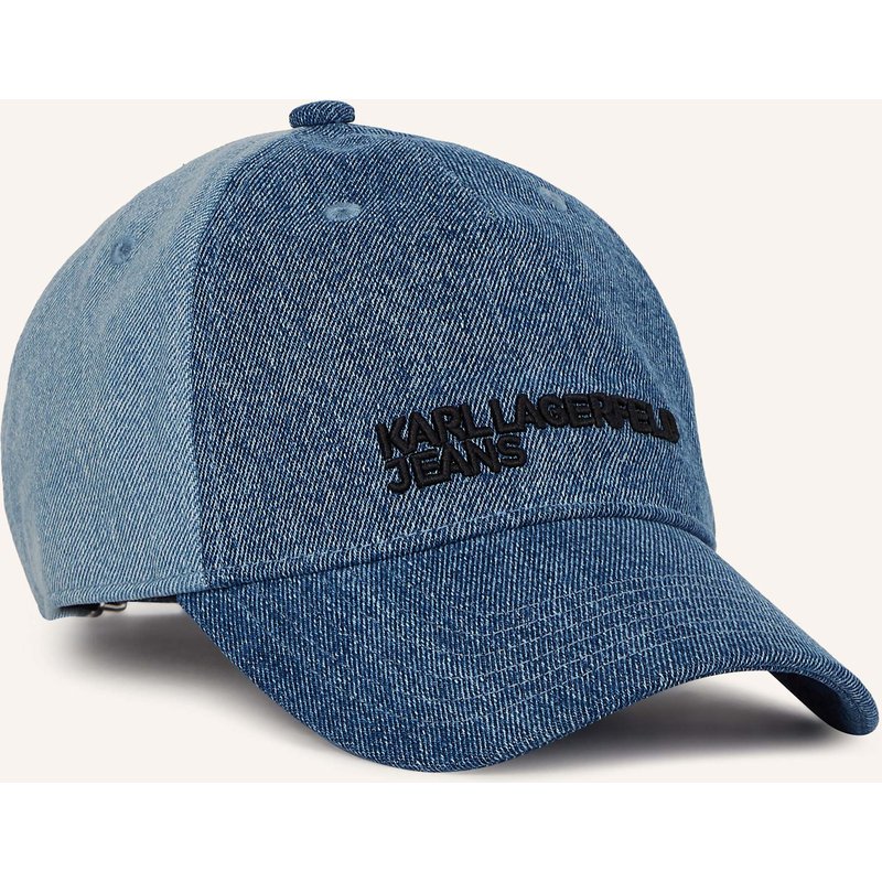 Karl Lagerfeld Jeans Hut blau