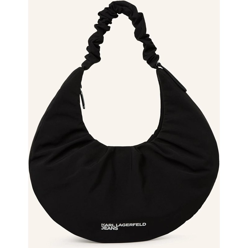 Karl Lagerfeld Jeans Hobo-Bag schwarz