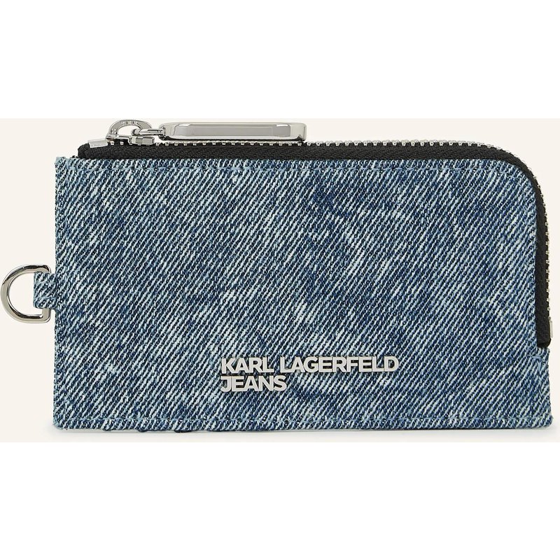 Karl Lagerfeld Jeans Kartenetui blau