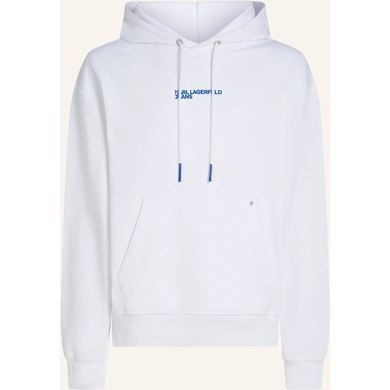 Karl Lagerfeld Jeans Hoodie weiss