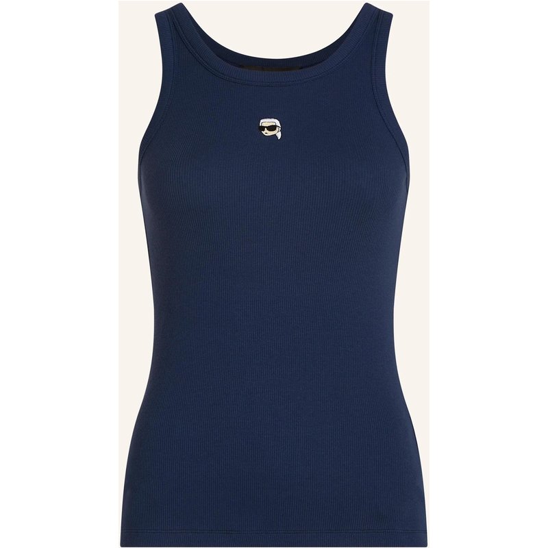 Karl Lagerfeld Unterhemd blau