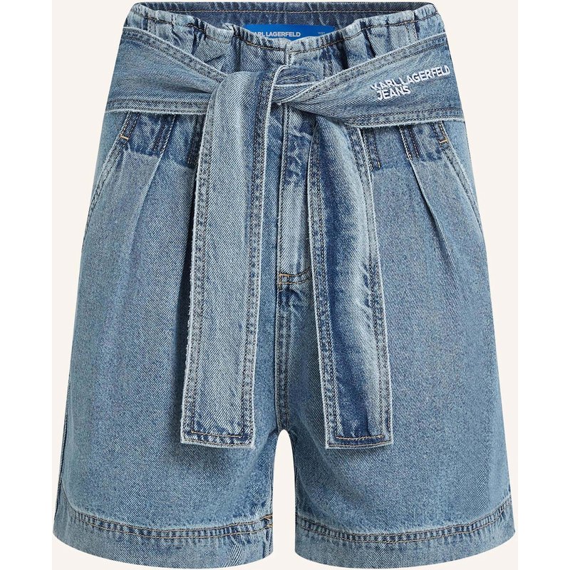 Karl Lagerfeld Jeans Shorts blau
