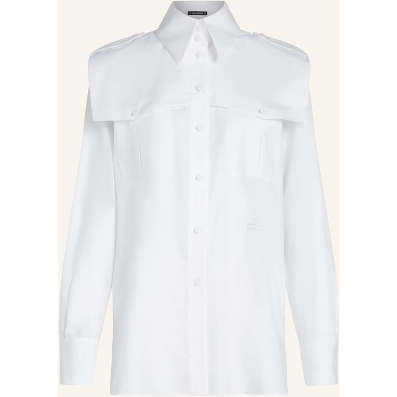 Karl Lagerfeld Bluse weiss