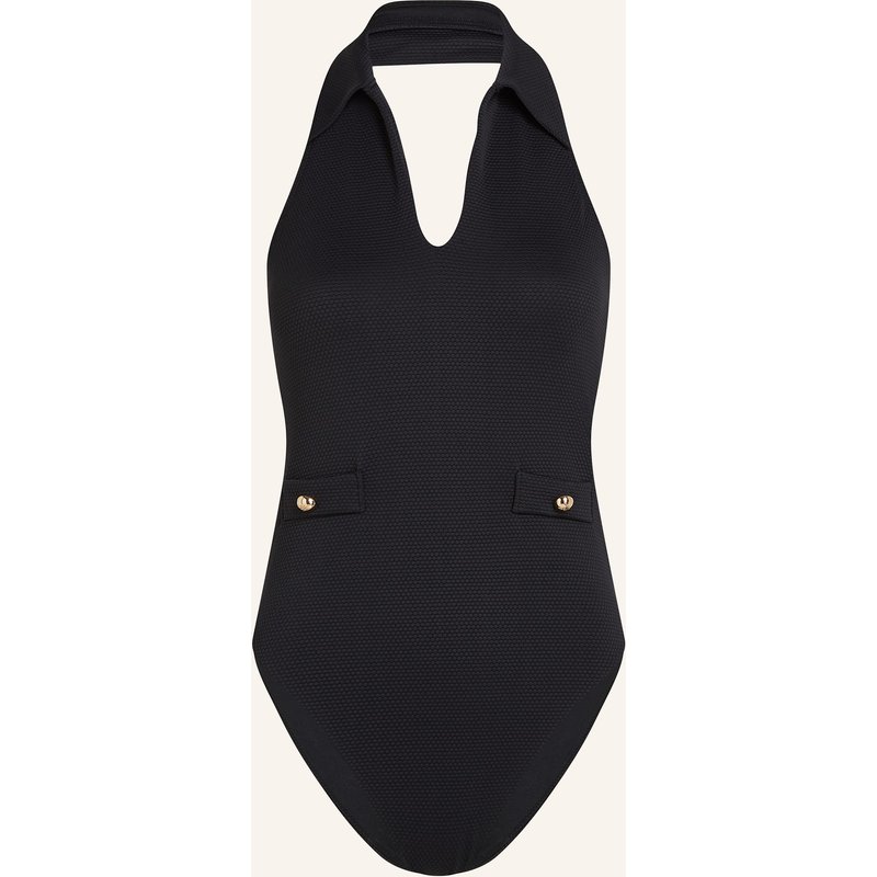 Karl Lagerfeld Badeanzug schwarz