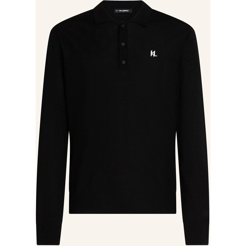 Karl Lagerfeld Poloshirt schwarz