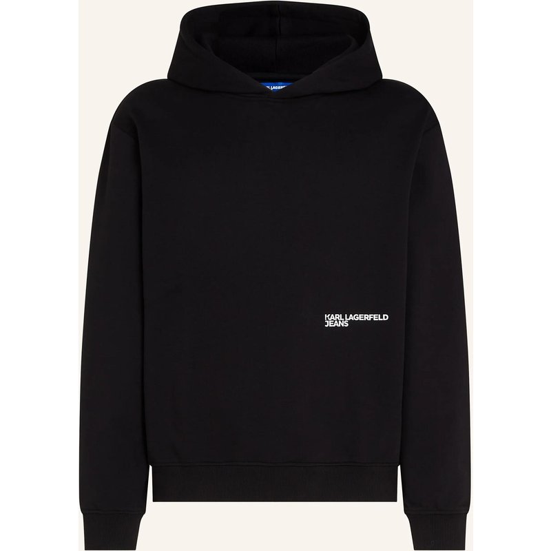 Karl Lagerfeld Jeans Hoodie schwarz
