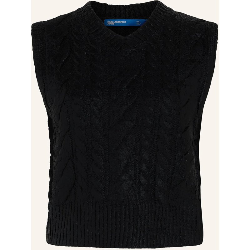 Karl Lagerfeld Jeans Sweatshirt schwarz