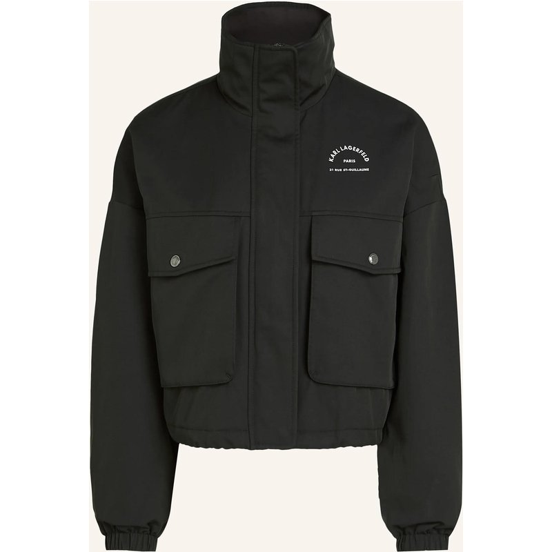 Karl Lagerfeld Jacke schwarz