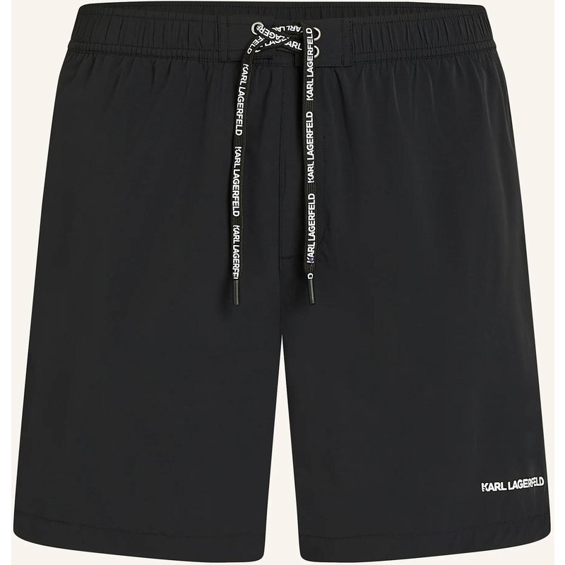 Karl Lagerfeld Badeshorts schwarz