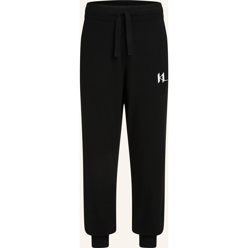 Karl Lagerfeld Hose schwarz