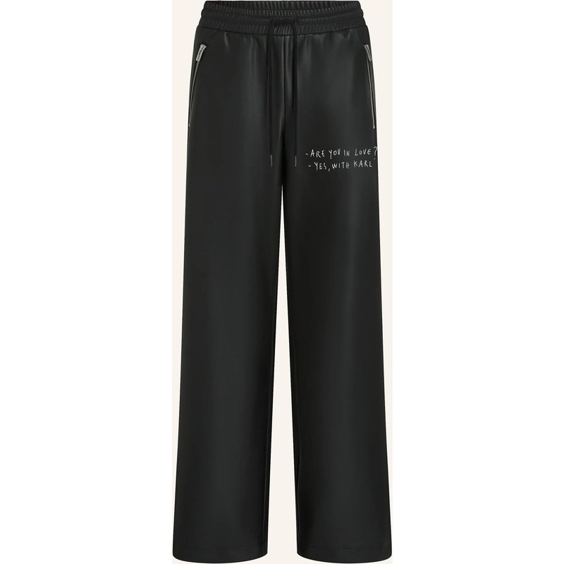 Karl Lagerfeld Jeans Hose schwarz