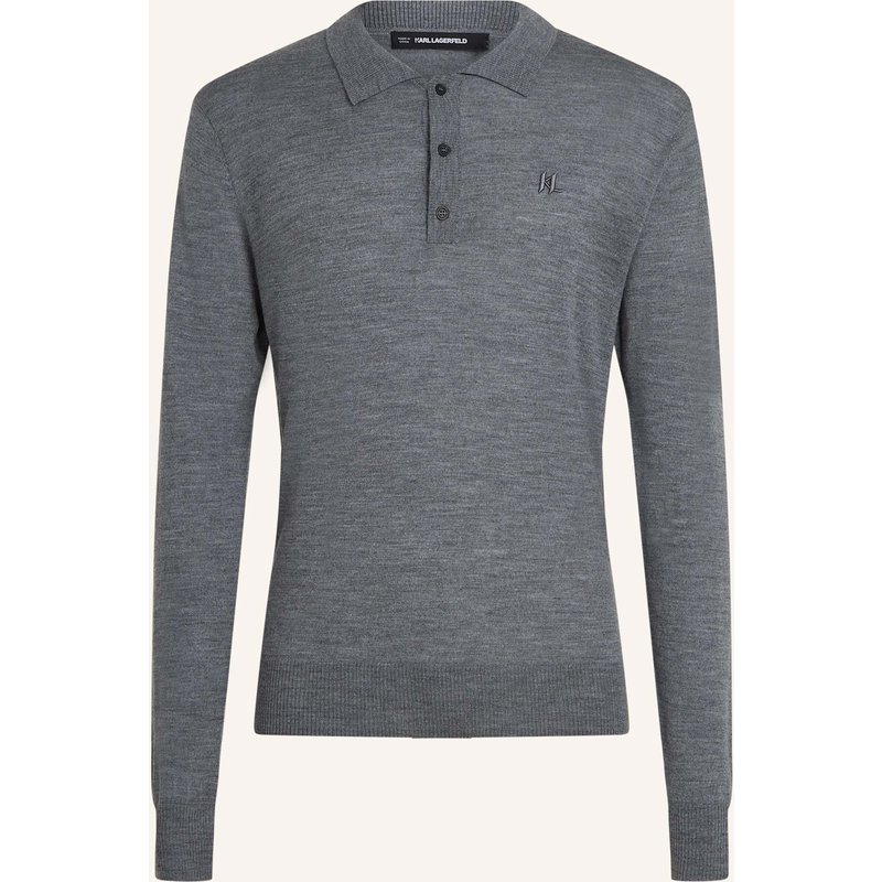 Karl Lagerfeld Poloshirt grau