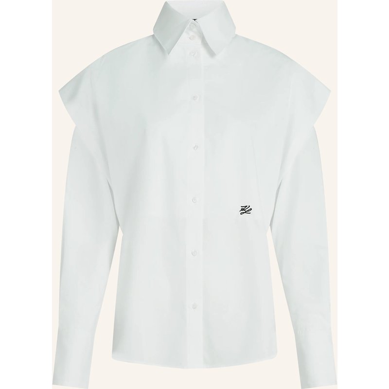 Karl Lagerfeld Bluse weiss