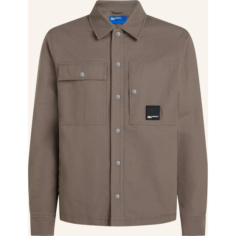 Karl Lagerfeld Jeans Jacke braun