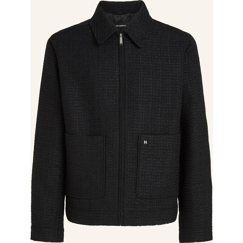 Karl Lagerfeld Jacke schwarz