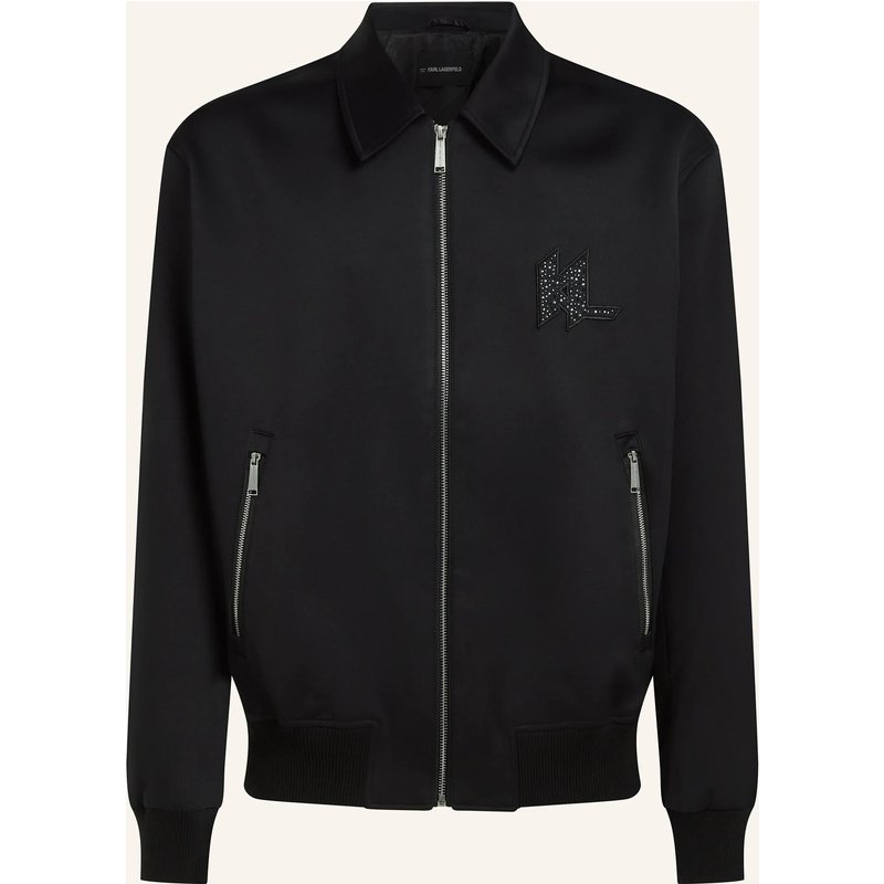 Karl Lagerfeld Jacke schwarz
