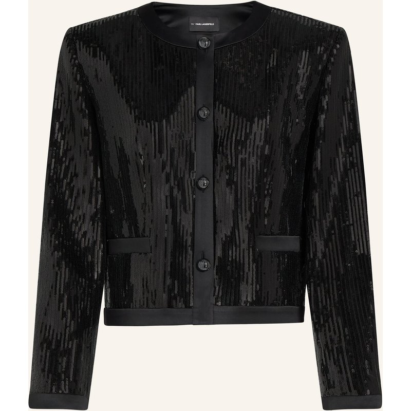 Karl Lagerfeld Blazer schwarz