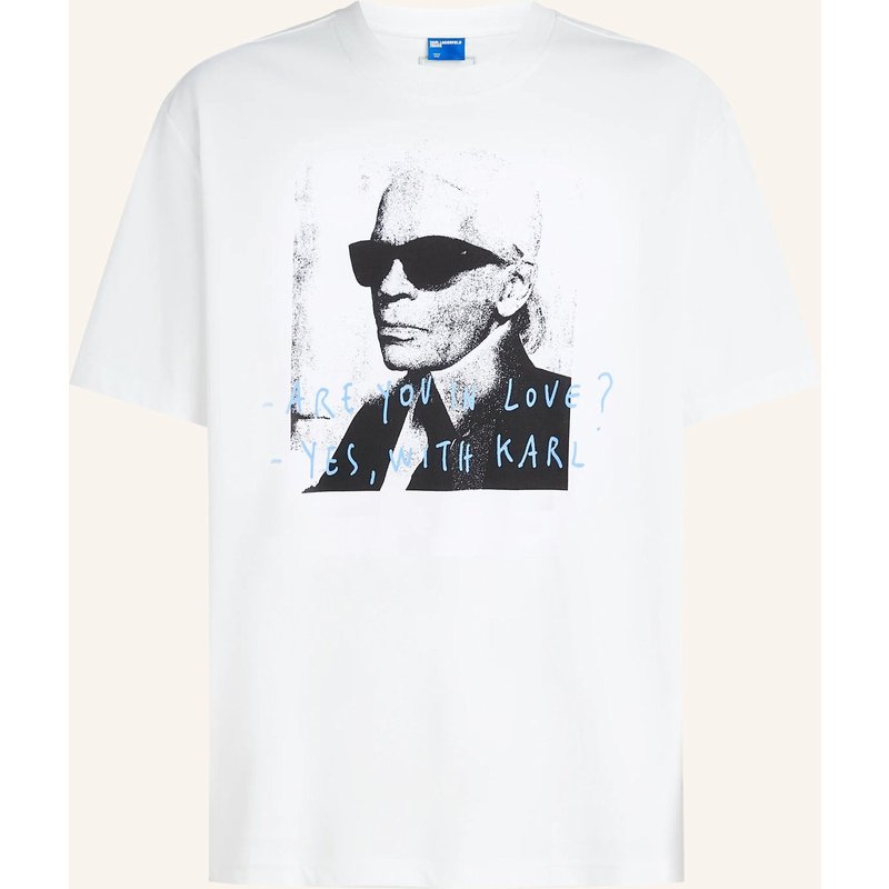 Karl Lagerfeld Jeans T-Shirt X Pietro Terzini weiss