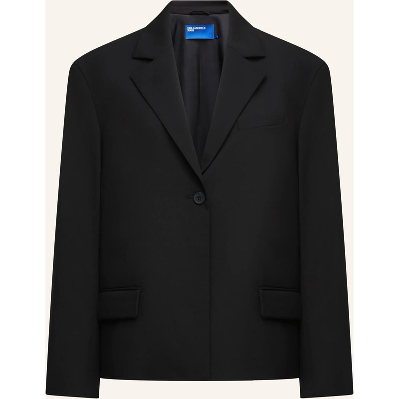 Karl Lagerfeld Jeans Blazer schwarz