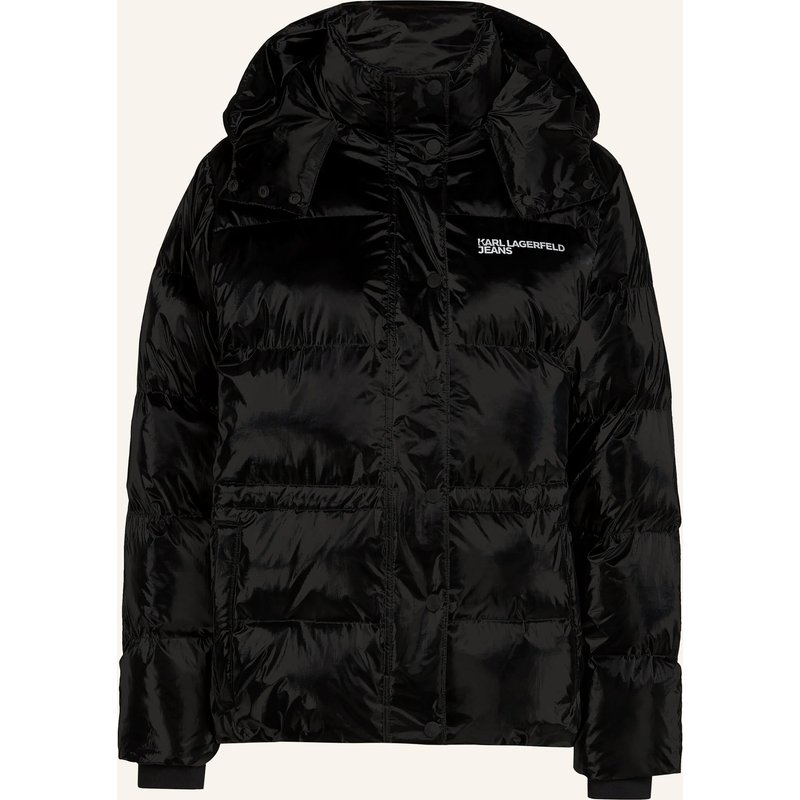 Karl Lagerfeld Jeans Jacke schwarz