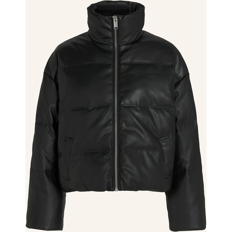 Karl Lagerfeld Jeans Jacke schwarz