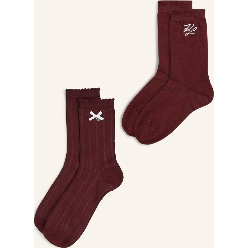 Karl Lagerfeld Socken rot