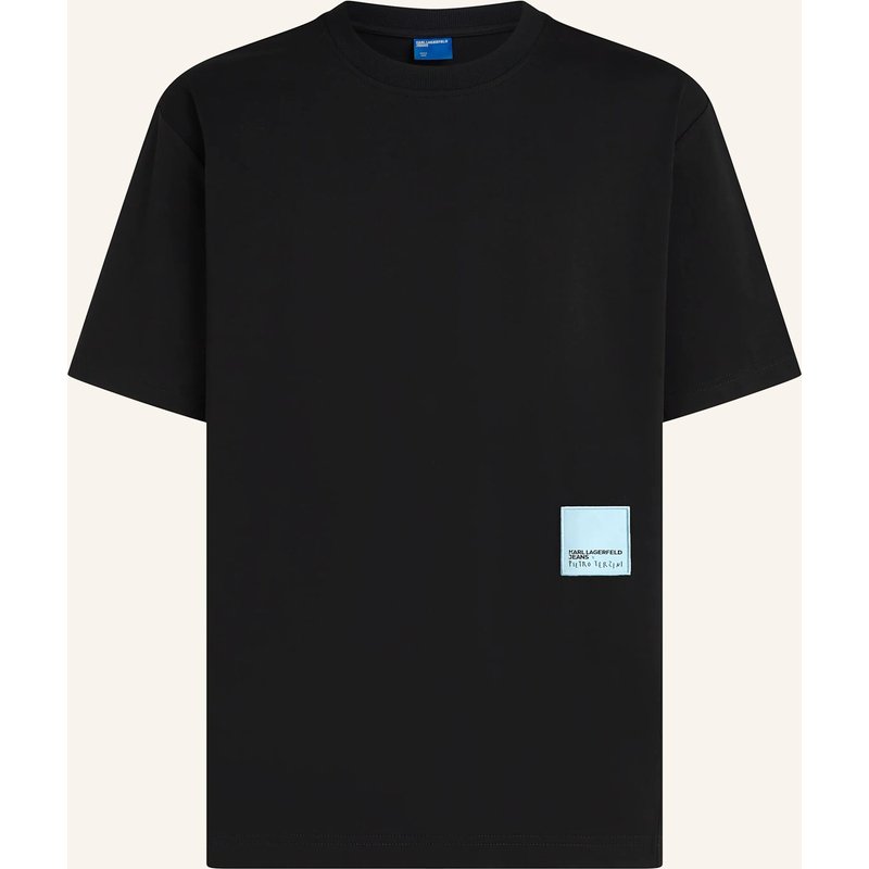 Karl Lagerfeld Jeans T-Shirt X Pietro Terzini schwarz