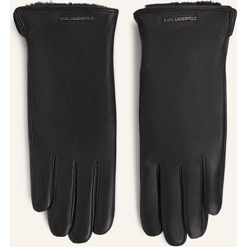 Karl Lagerfeld Handschuhe schwarz