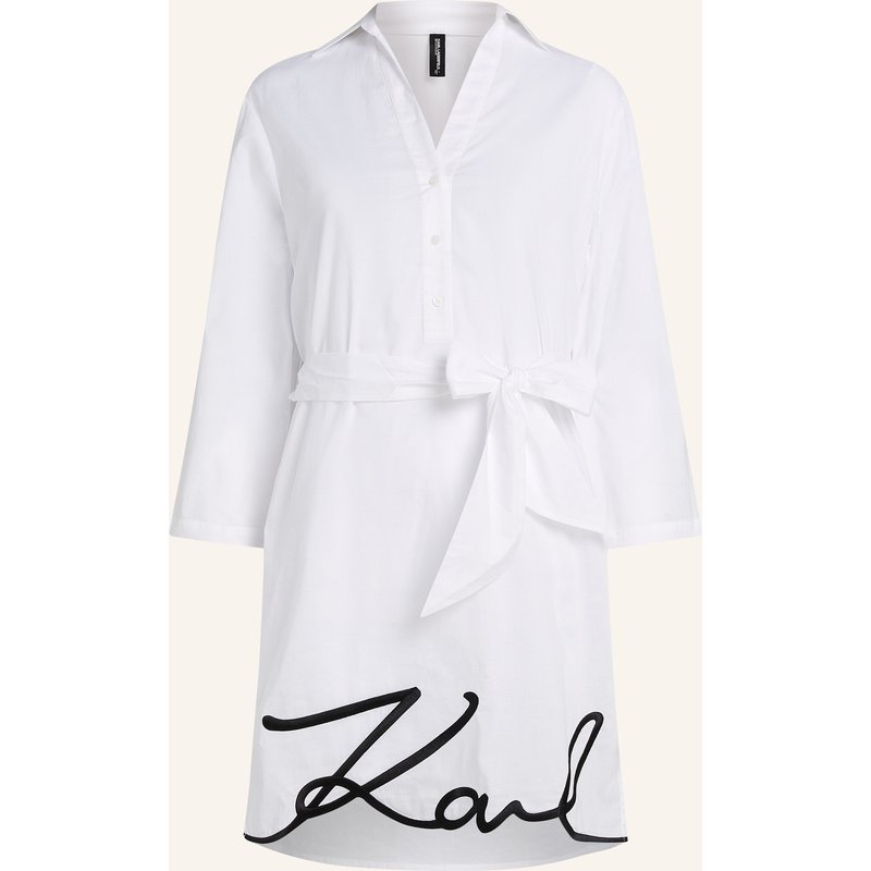 Karl Lagerfeld Strandkleid weiss