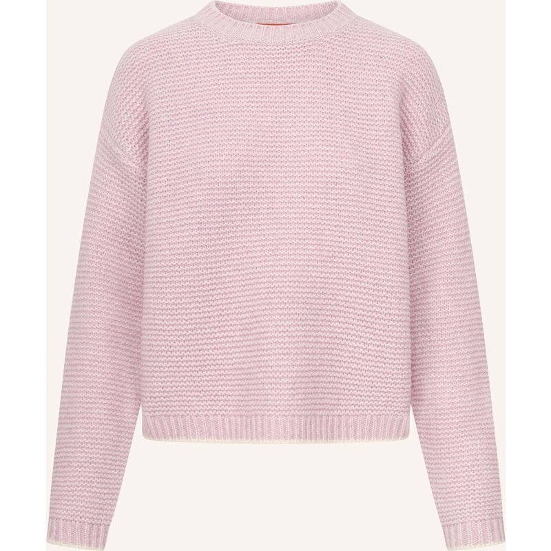 Frieda & Freddies Pullover Mit Zopfstrickdetail weiss