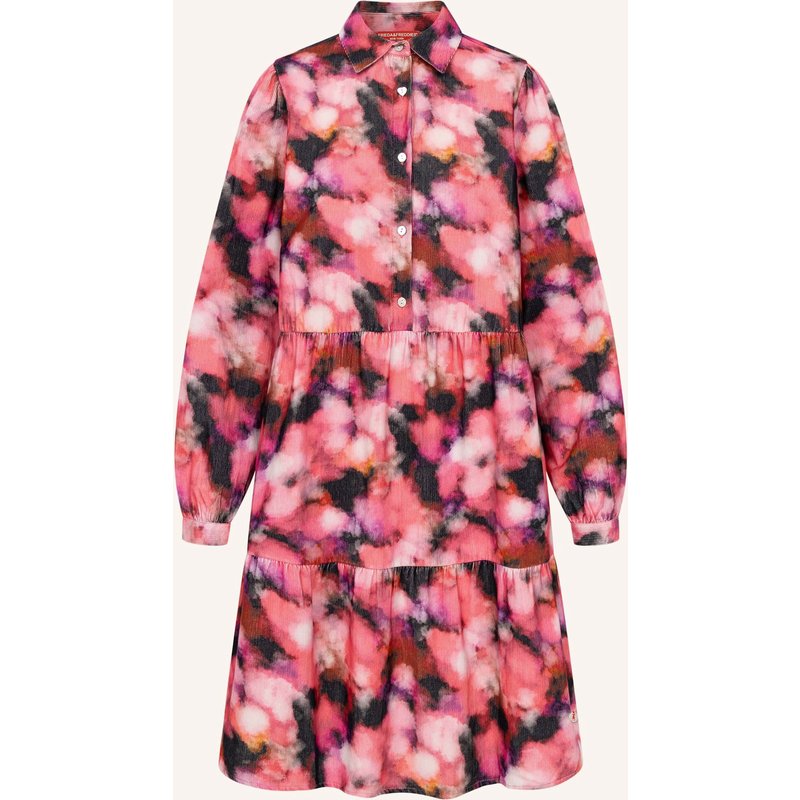 Frieda & Freddies Hemdblusenkleid rot