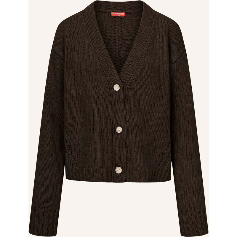 Frieda & Freddies Strickjacke beige