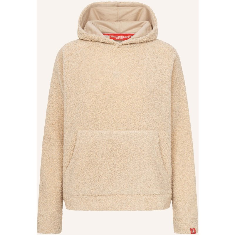 Frieda & Freddies Teddy-Hoodie beige