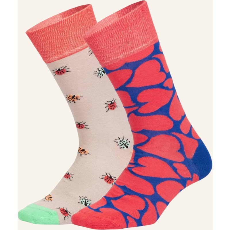 Dillysocks Socken Beetle Love rot