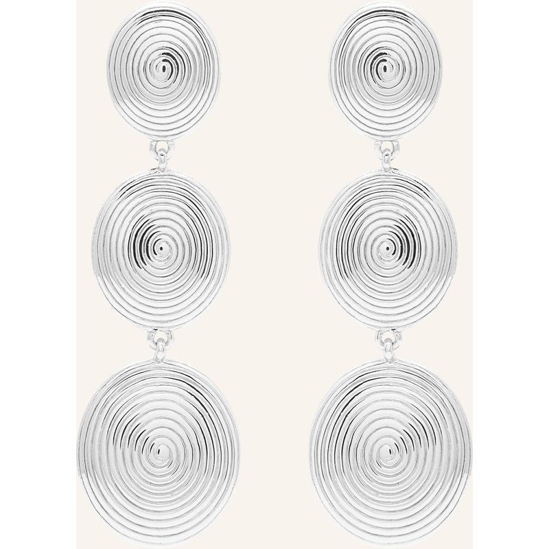 Lié Studio Ohrhänger The Ruby Earrings silber
