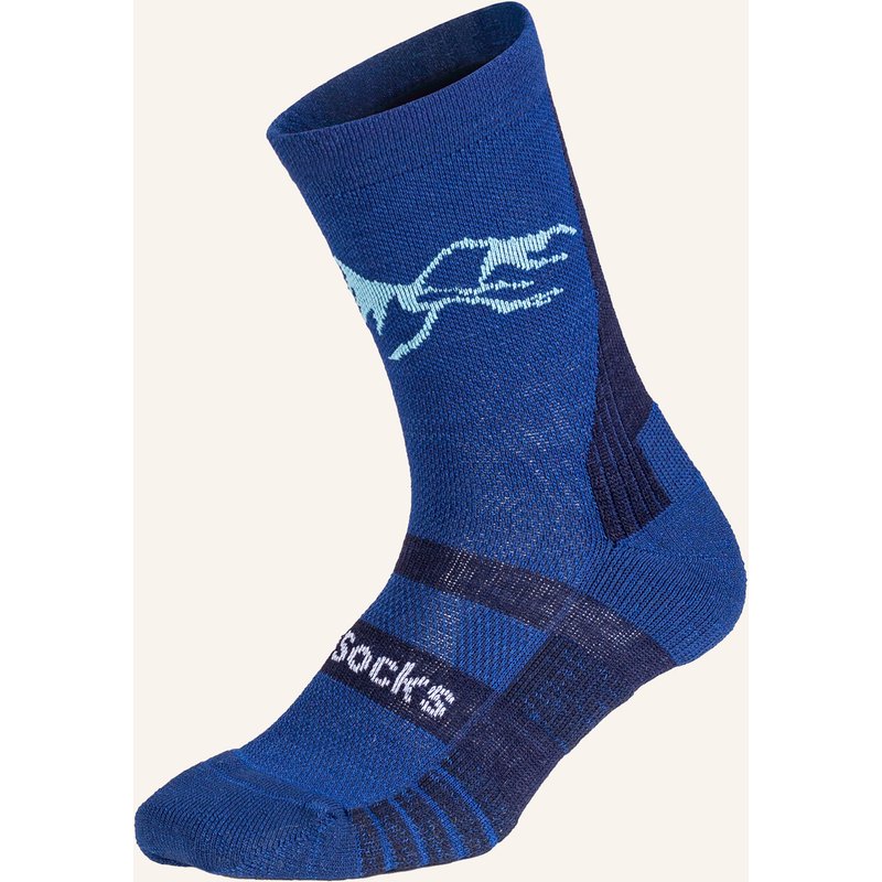 Dillysocks Sportsocken Active Merino blau