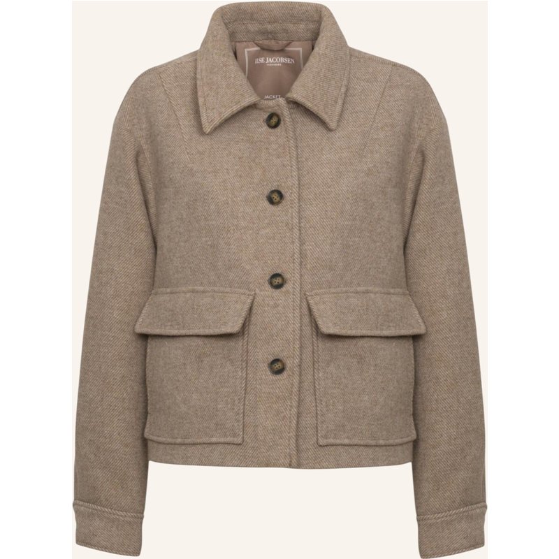 Ilse Jacobsen Übergangsjacke melton01 beige
